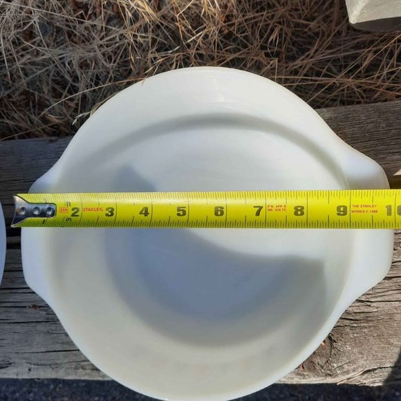 Anchor Hocking Fire King Candle Glow Glass Casserole Dish - Picture 7 of 7